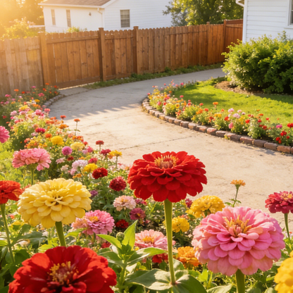 🔥Zinnia Seeds 🌼Grow a Burst of Color in Your Garden (Fast, Easy & Beginner-Friendly)
