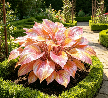 💎 Rare Multi-Color Opal Hosta 🌿 Stunning Foliage That Shines All Season