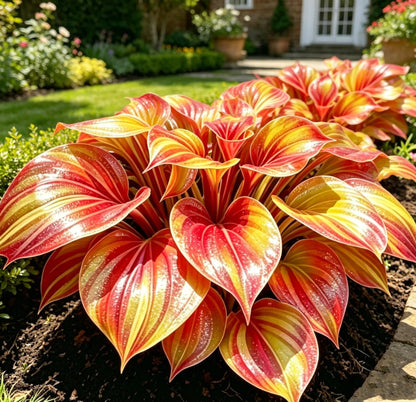 💎 Rare Multi-Color Opal Hosta 🌿 Stunning Foliage That Shines All Season