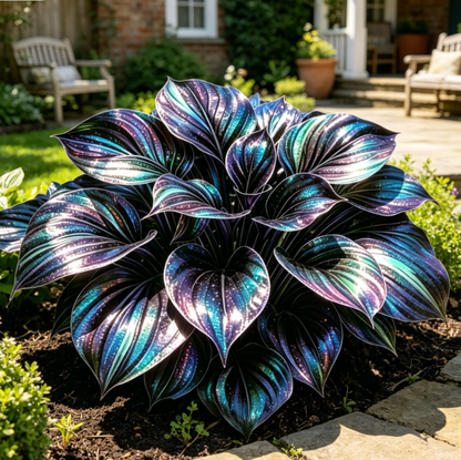 💎 Rare Multi-Color Opal Hosta 🌿 Stunning Foliage That Shines All Season