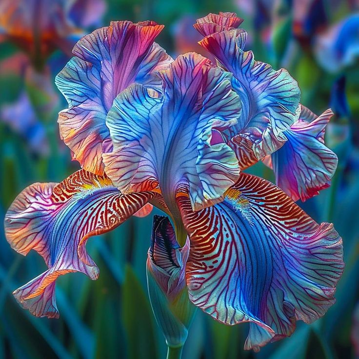 ⚜️ Rare Tall Bearded Iris – Premium Garden Rhizomes