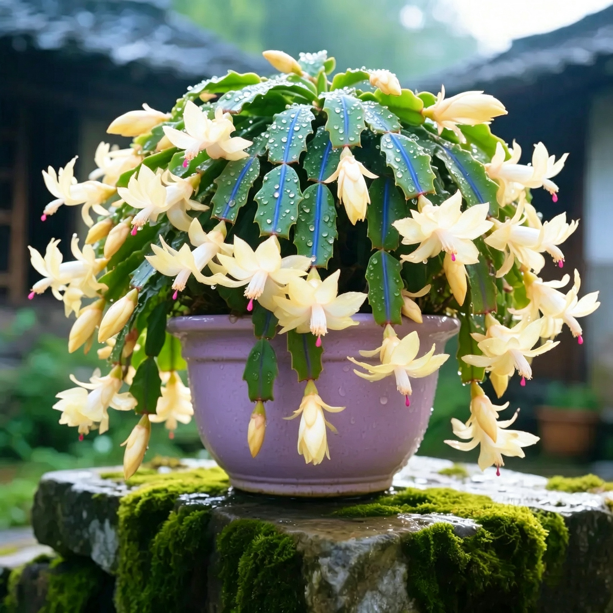 🦀Mix Colors Schlumbergera Bulbs– Easy Care Blooms in Every Shade, Even in Winter ❄️🌈