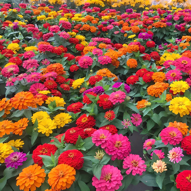 🏠🌿Easy Double Zinnia Seeds – Big, Bold, Beautiful💮🤗