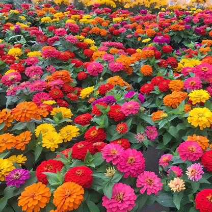 🏠🌿Easy Double Zinnia Seeds – Big, Bold, Beautiful💮🤗