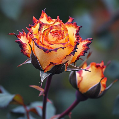 🔥🌹Flaming Rose Seeds🌱 Grow Vibrant Roses from Seed