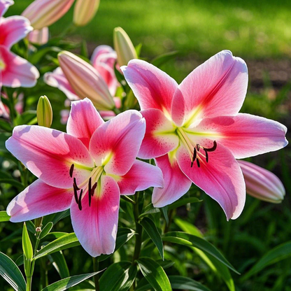 🌺🍷Double Bloom Lily Bulbs—Fresh and Sweet