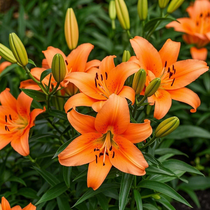 🌺🍷Double Bloom Lily Bulbs—Fresh and Sweet