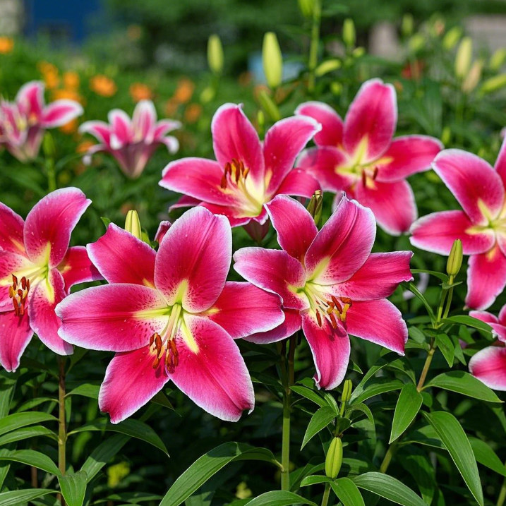 🌺🍷Double Bloom Lily Bulbs—Fresh and Sweet