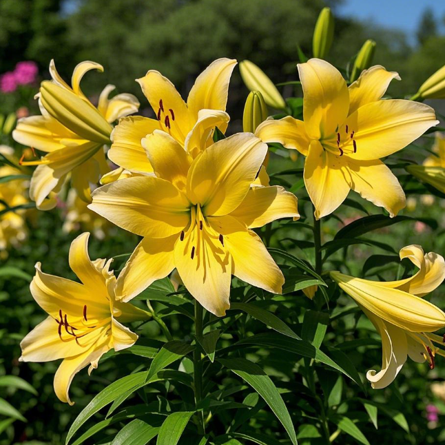 🌺🍷Double Bloom Lily Bulbs—Fresh and Sweet