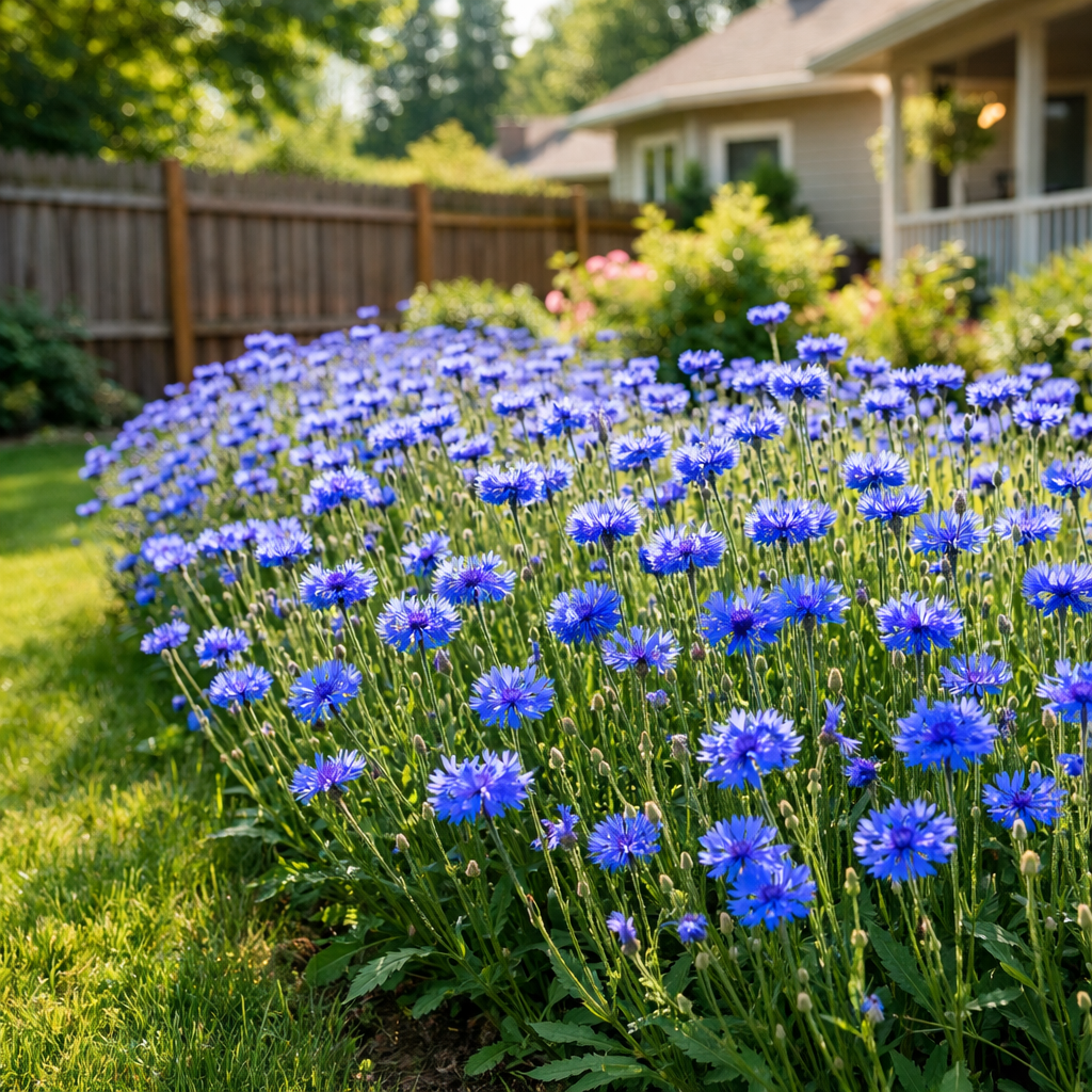 Premium Cornflower Seeds - Colorful, Resilient, and Easy-to-Grow Wildflowers!