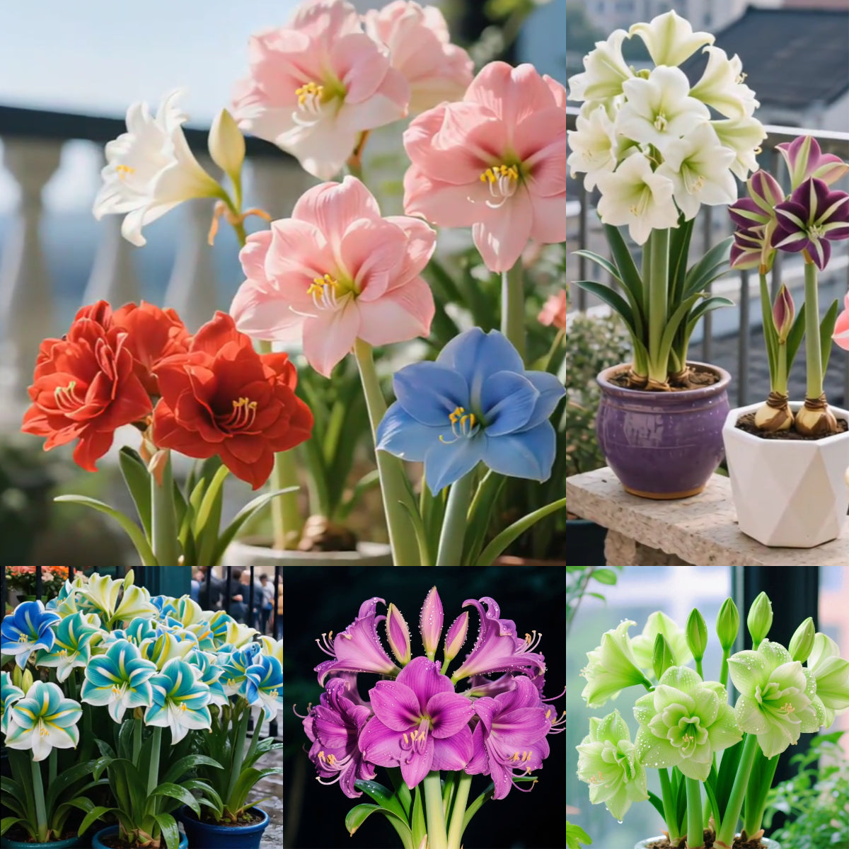 🔥 Limited-Time Offer 🌺 Rare Double-Petaled Perfume Amaryllis – Giant Fragrant Blooms All Winter Long ❄️