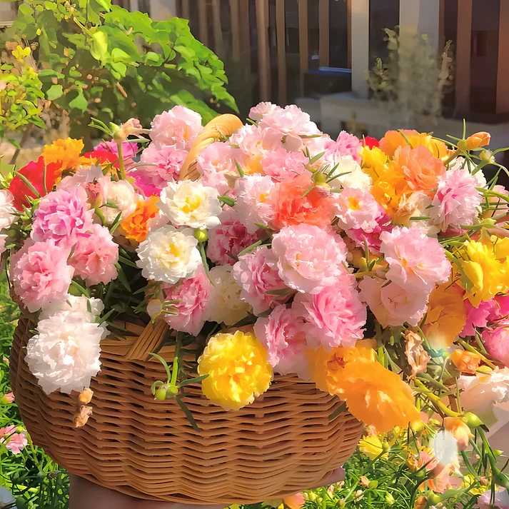 🌸Beautiful everlasting flower-💥moss rose
