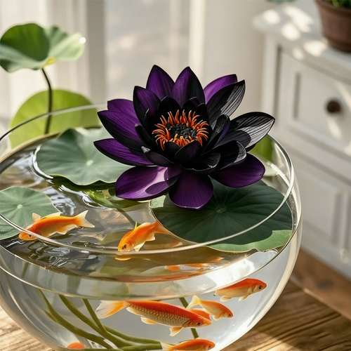 💜🪷Midnight Purple Lotus Seeds🌿Simple, Beautiful & Unique!
