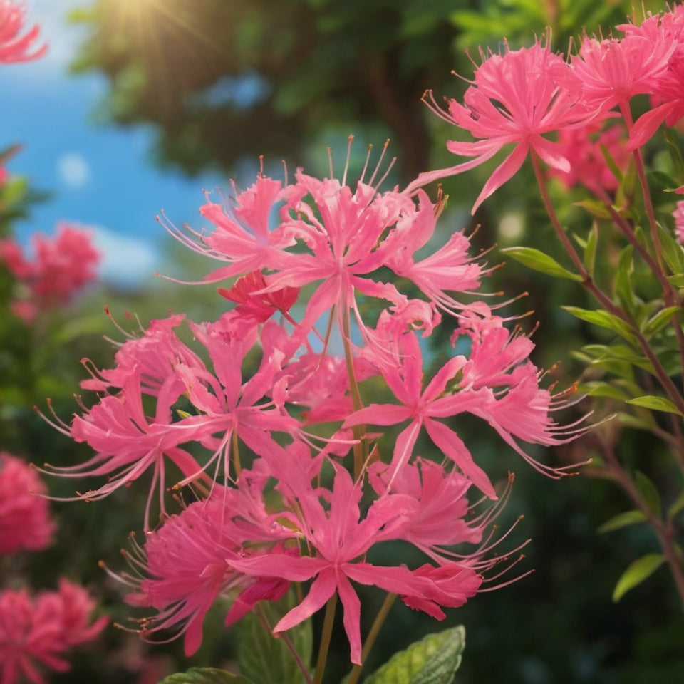 ✨🌺Spider Lily🌸 brightens up your garden with its magical beauty! 🧚🏻