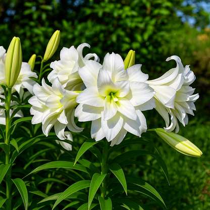 🌺🍷Double Bloom Lily Bulbs—Fresh and Sweet