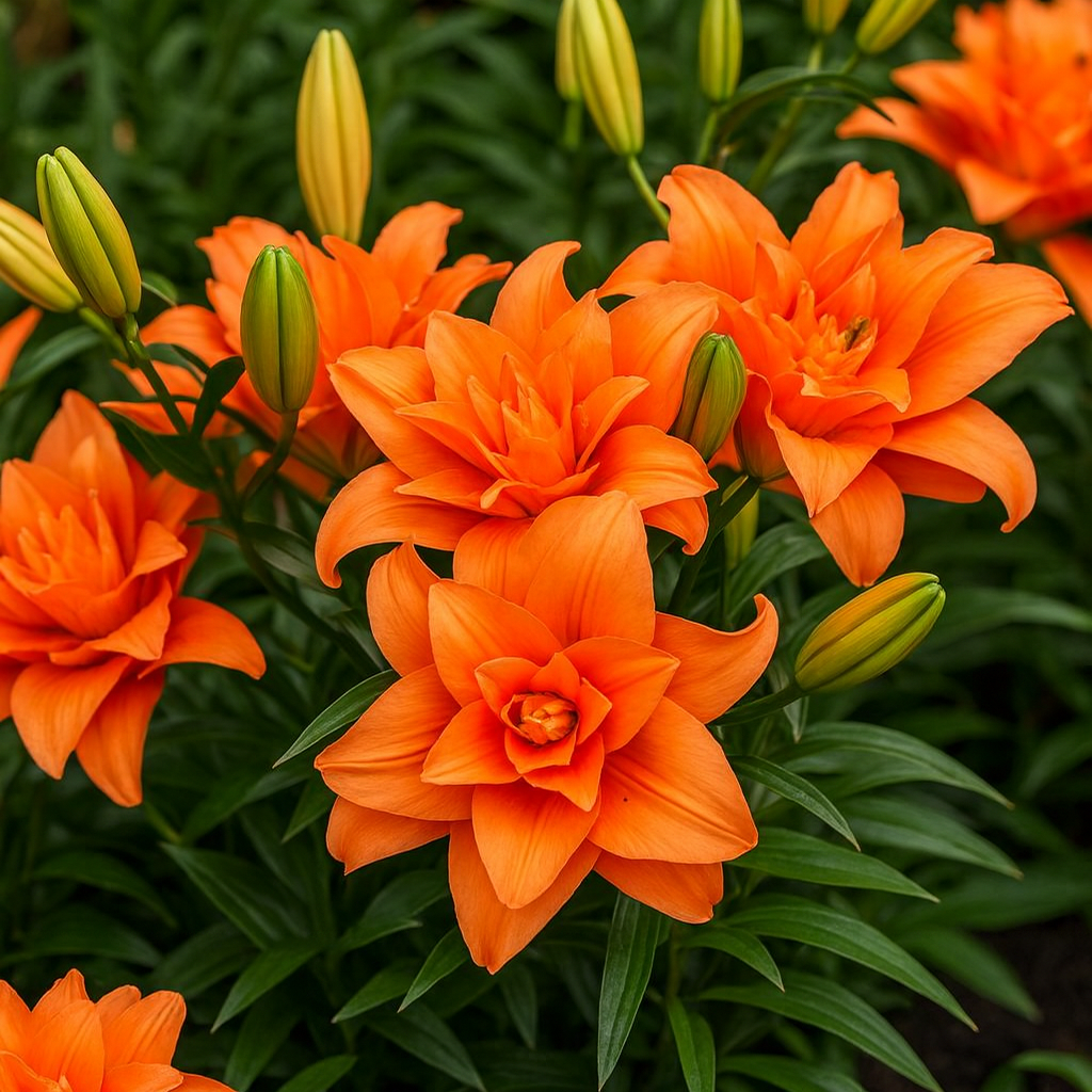 🌺🍷Double Bloom Lily Bulbs—Fresh and Sweet