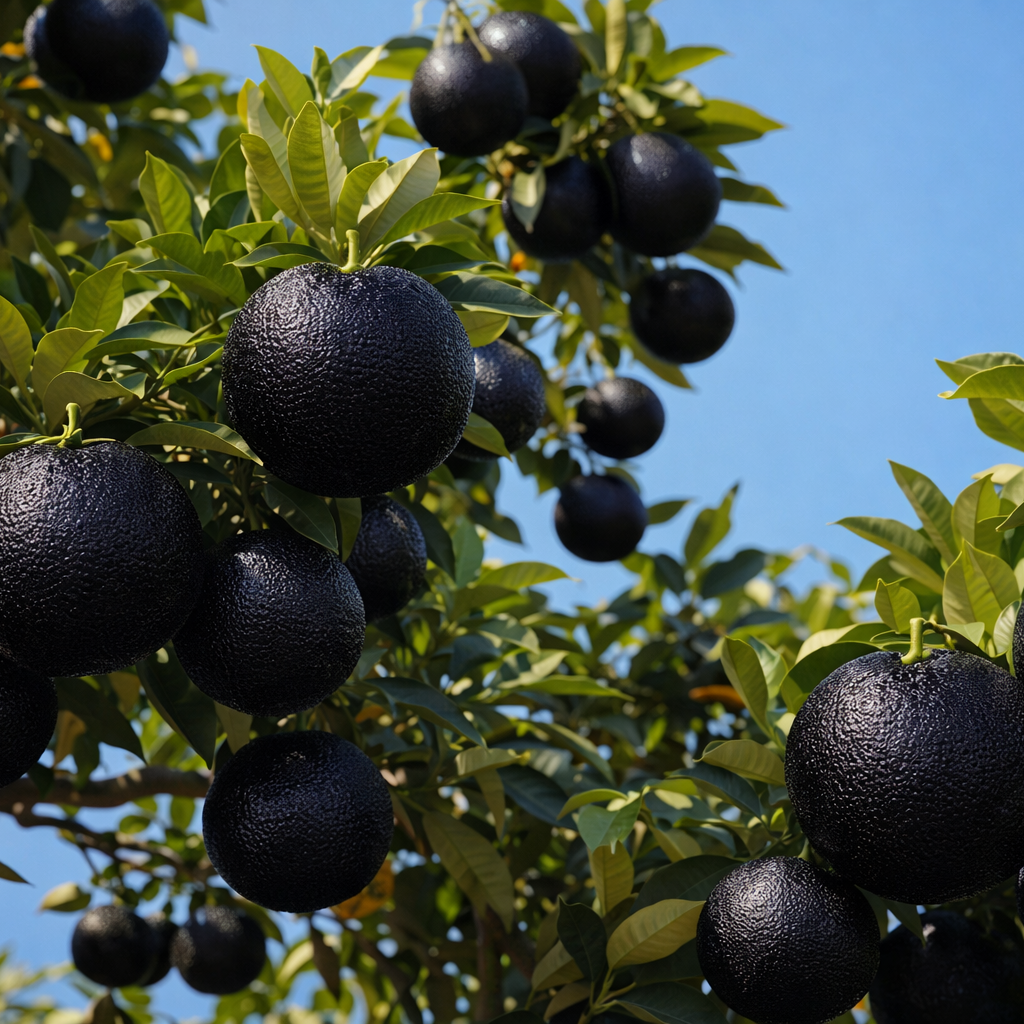 🍊Giant Black Diamond Orange Seeds – Sweet, delicious, nutritious, and easy to grow at home.