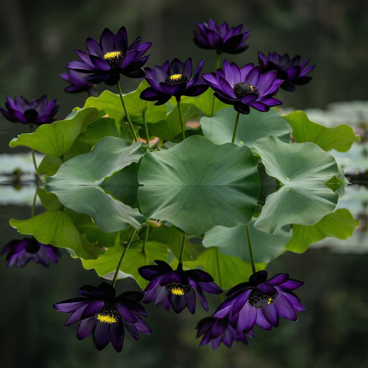 💜🪷Midnight Purple Lotus Seeds🌿Simple, Beautiful & Unique!