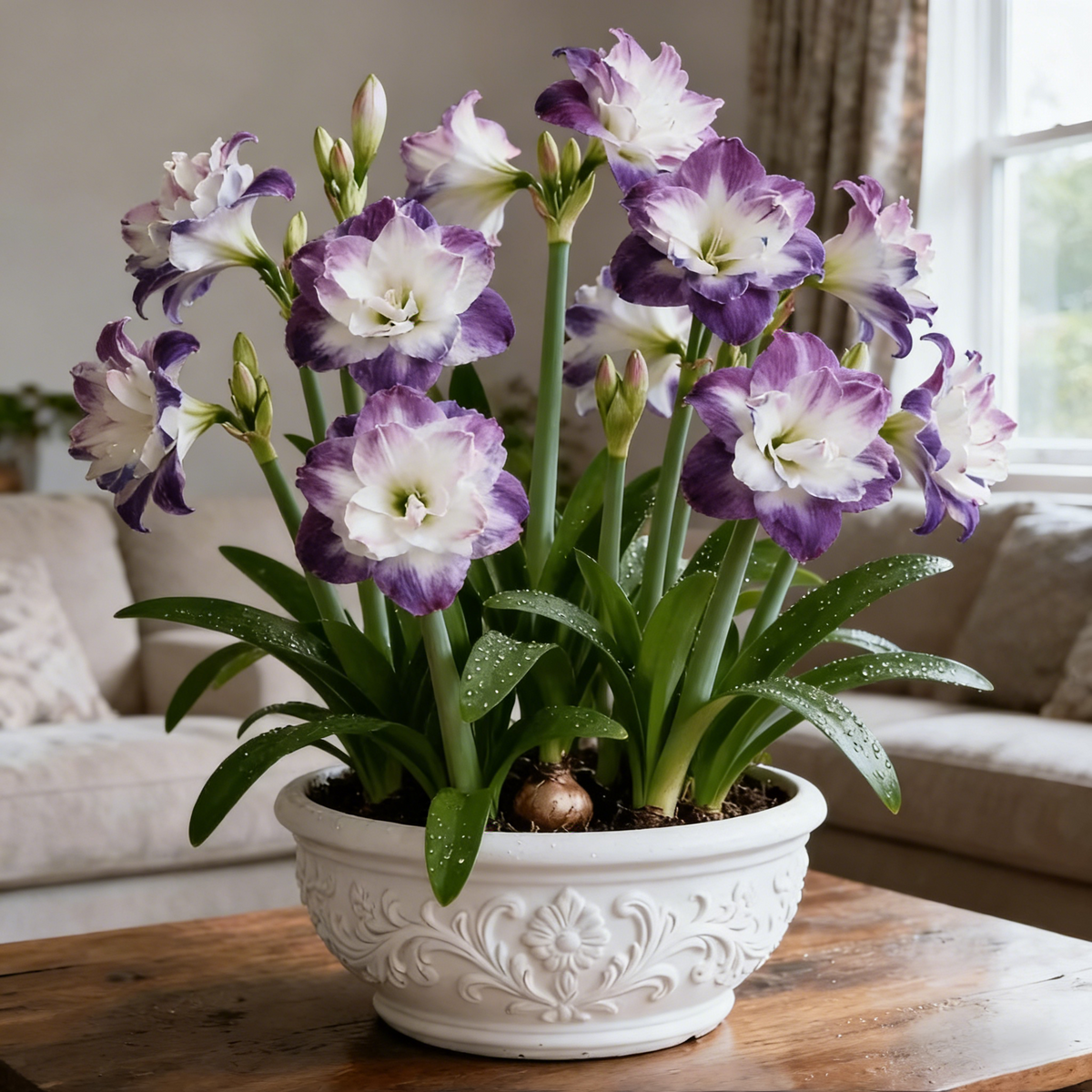 🌺 One Hippeastrum Bulb, One Stunning Giant Bloom💥