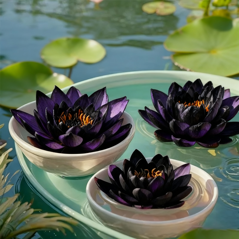 💜🪷Midnight Purple Lotus Seeds🌿Simple, Beautiful & Unique!