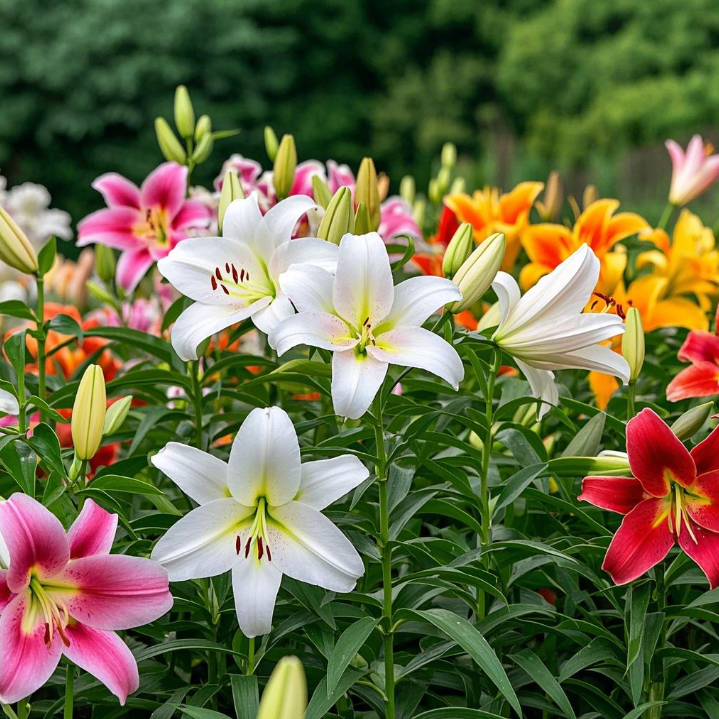 🌺🍷Double Bloom Lily Bulbs—Fresh and Sweet