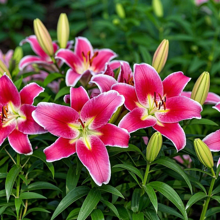 🌺🍷Double Bloom Lily Bulbs—Fresh and Sweet
