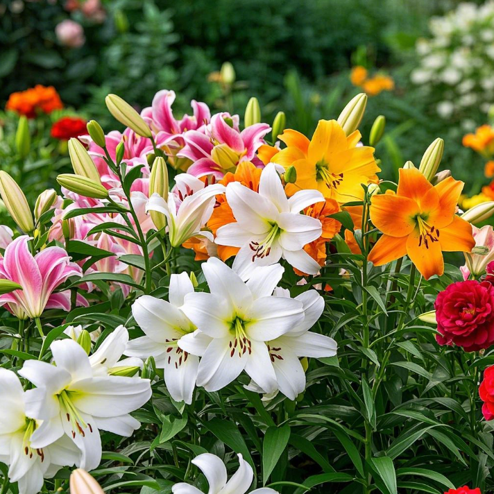 🌺🍷Double Bloom Lily Bulbs—Fresh and Sweet