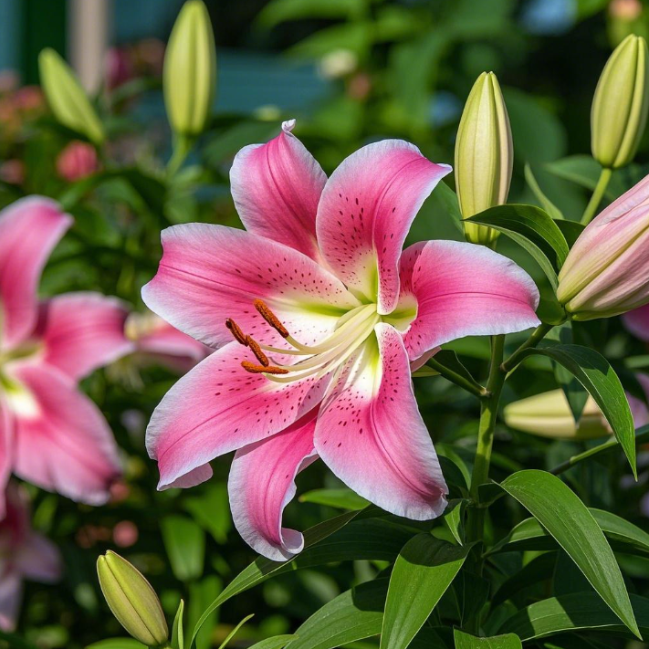 🌺🍷Double Bloom Lily Bulbs—Fresh and Sweet