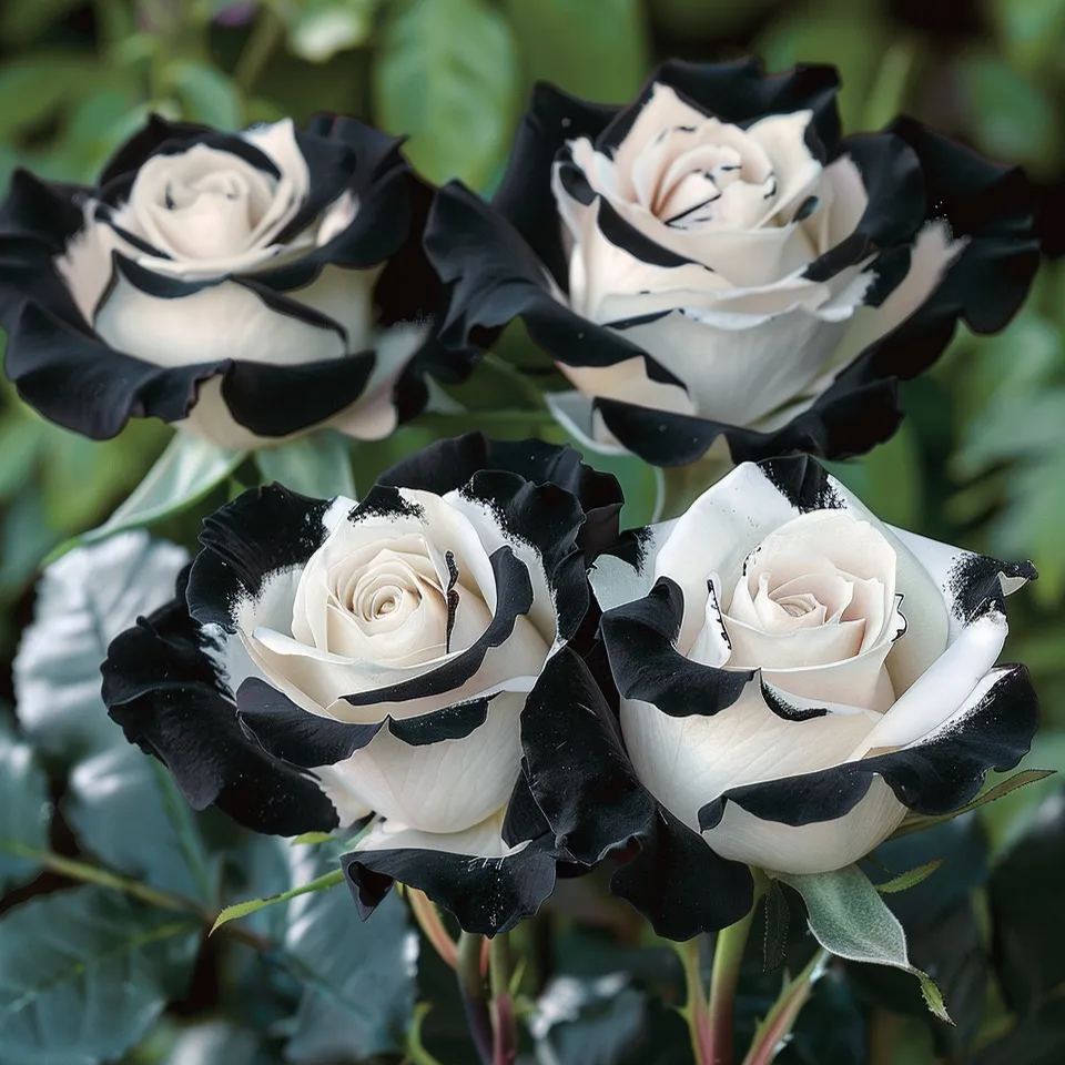 🌹Rare Blue Moon Rose 🌌Multi-Colored Petal Lace Rose🌈🌹