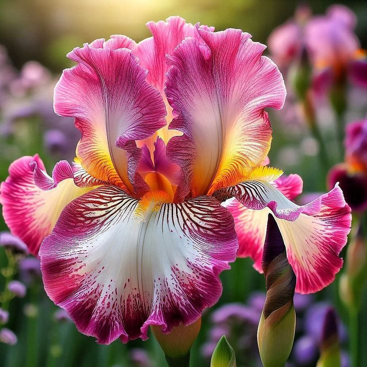 ⚜️ Rare Tall Bearded Iris – Premium Garden Rhizomes