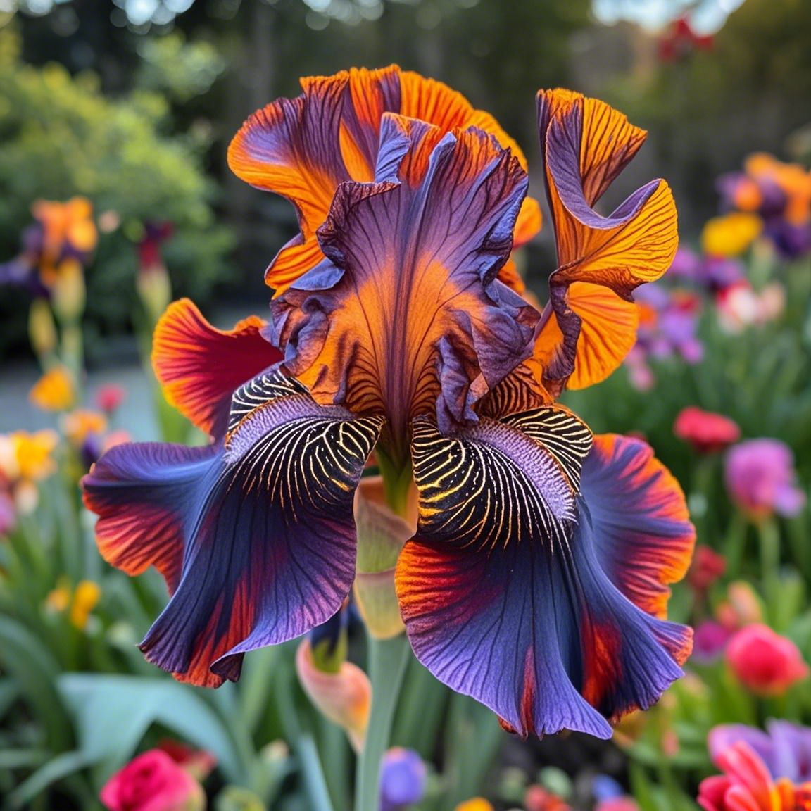 ⚜️ Rare Tall Bearded Iris – Premium Garden Rhizomes