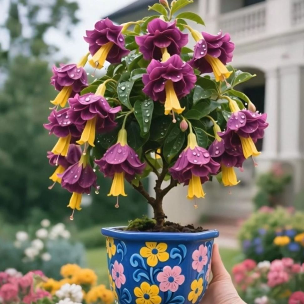 🌸 Double Fuchsia Plants – Elegant Cascading Blooms for Shade Gardens