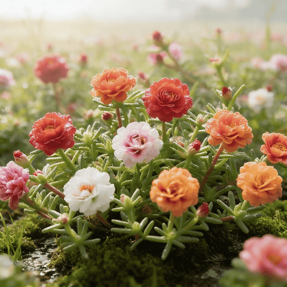 🐝 With the Most Hardy Flowers, create the freest DIY🌼 Double-Flower Moss Roses